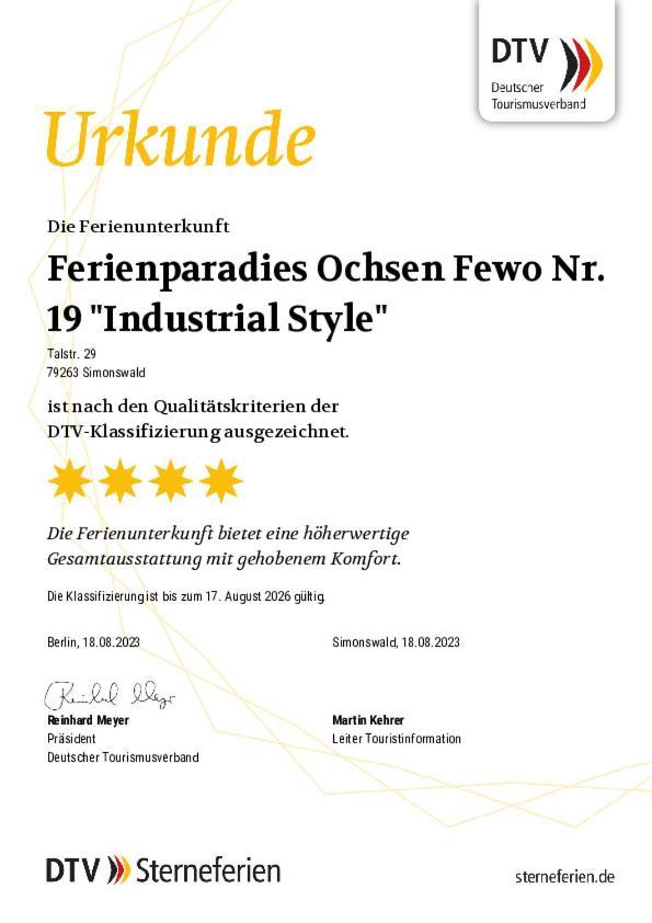 Moderne 3 Zi-Fewo "Industrial Style" 70 Qm Naehe Freiburg Apartment Симонсвалд Екстериор снимка